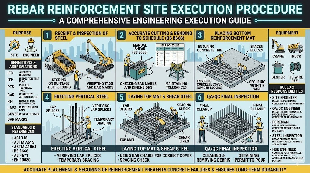 Rebar Reinforcement Method Statement: A Complete Guide - EHS Guidelines