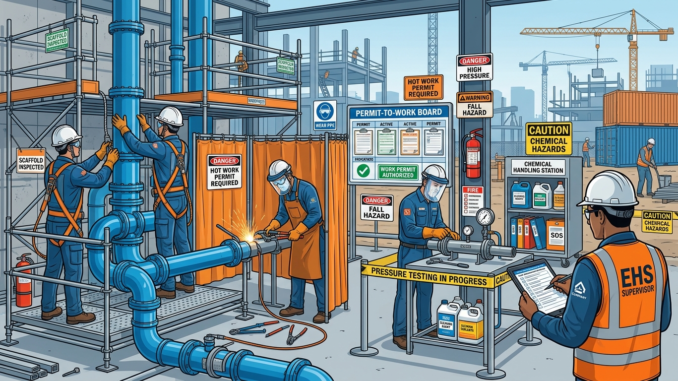 plumbing activity risk assessment