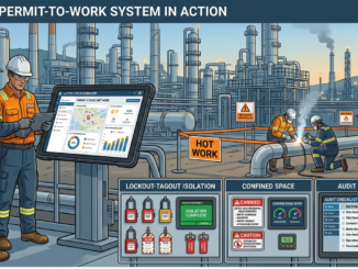 Electronic Permit to Work System process overview