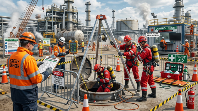 Safety Officer Test Preparation Emergency Response Under Confined Space