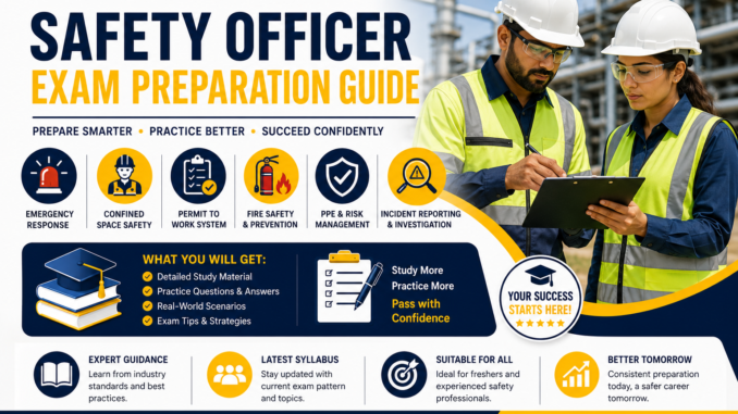 Safety Officer Exam Preparation Guide training session