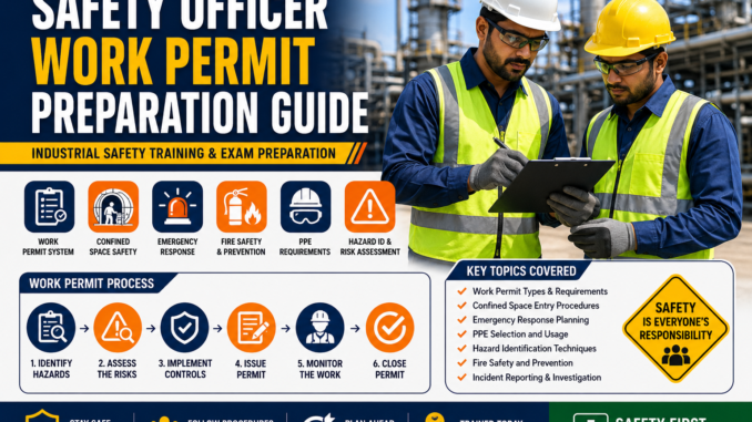 Safety Officer Work Permit Preparation Guide