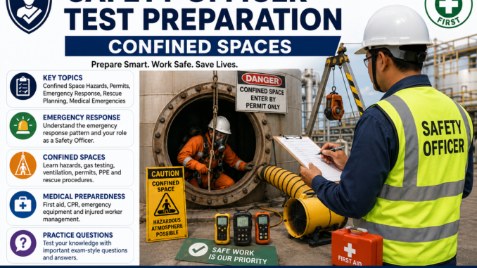 Safety Officer Test Preparation for Confined Spaces