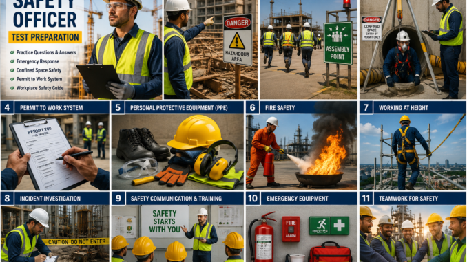 Safety Officer Test Preparation