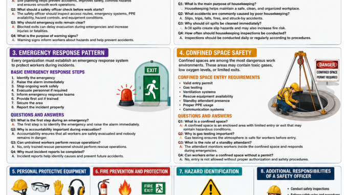 Safety Officer Test Preparation Guide for Workplace Safety Exams