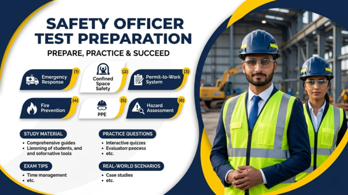Safety Officer Test Preparation training session