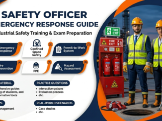 Safety Officer Emergency Response Guide industrial safety training