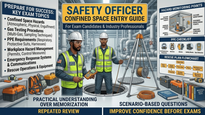 Safety Officer Confined Space Entry Guide
