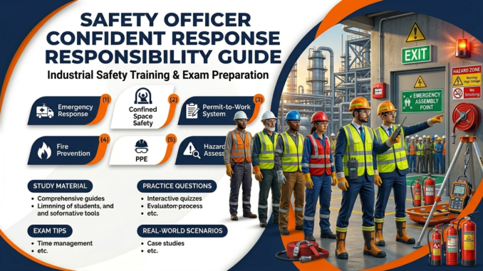 Safety Officer Response Guide industrial safety training