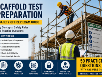 Scaffold Test Preparation Safety Officer Exam Guide