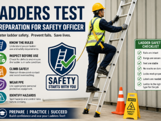 Ladders Test Preparation for Safety Officer Exam