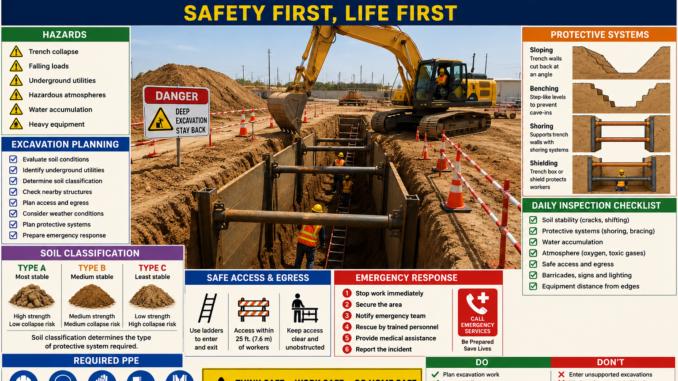 Excavation and Shoring Safety Officer Test Preparation