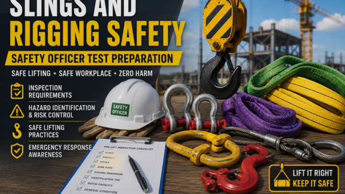 Slings and Rigging Safety