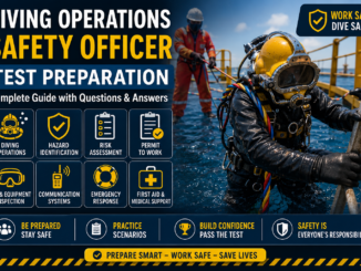 Diving Operations Safety Officer Test Preparation