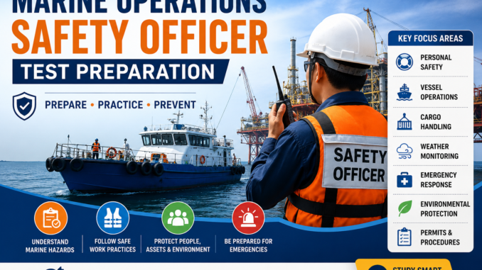 Marine Operations Safety Officer