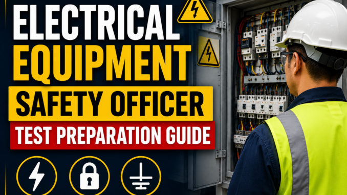 Electrical equipment safety guide