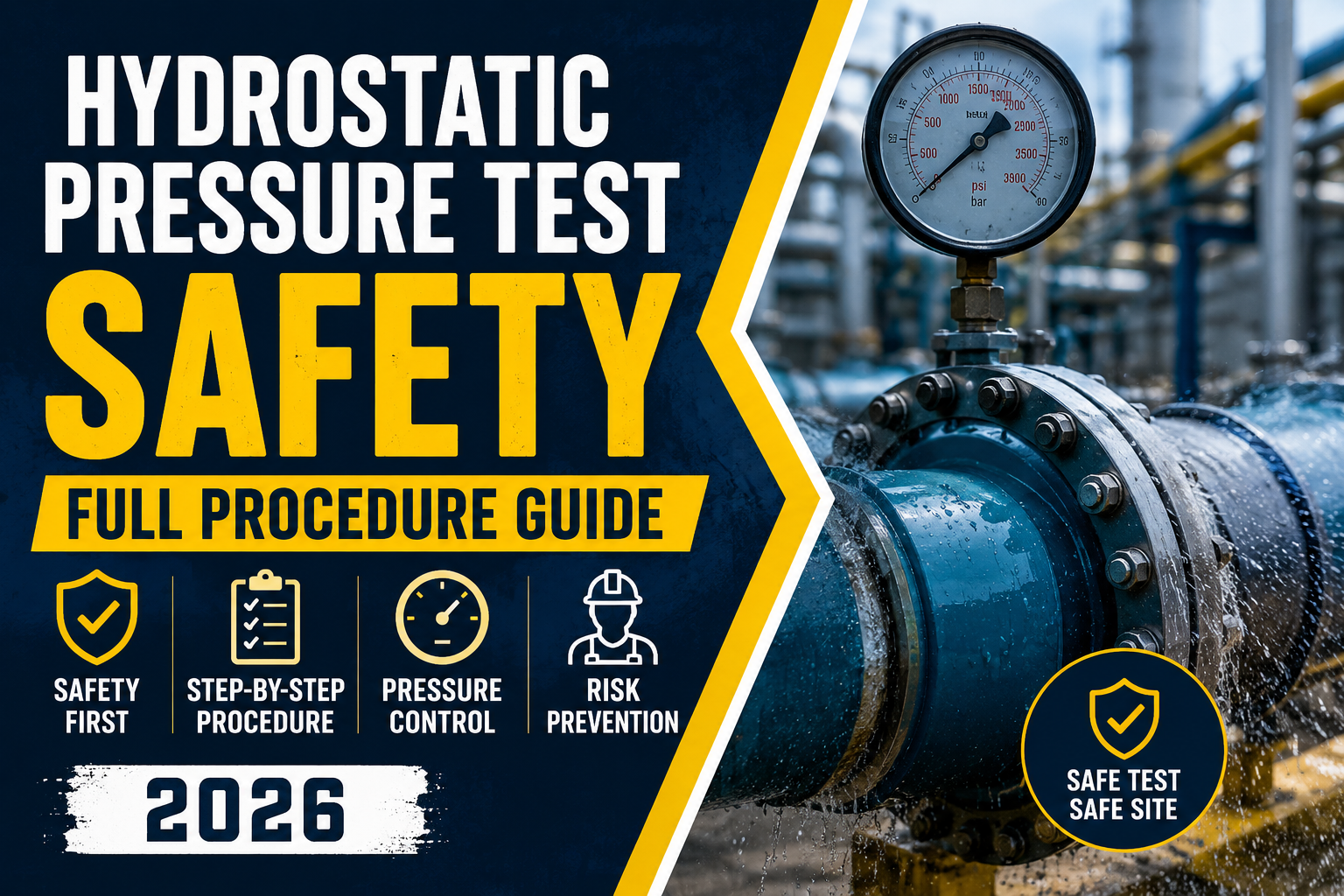  Hydrostatic Pressure Test Safety Full Procedure Guide