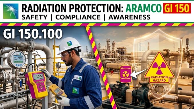 Ionizing Radiation Protection Saudi Aramco GI 150 Guide