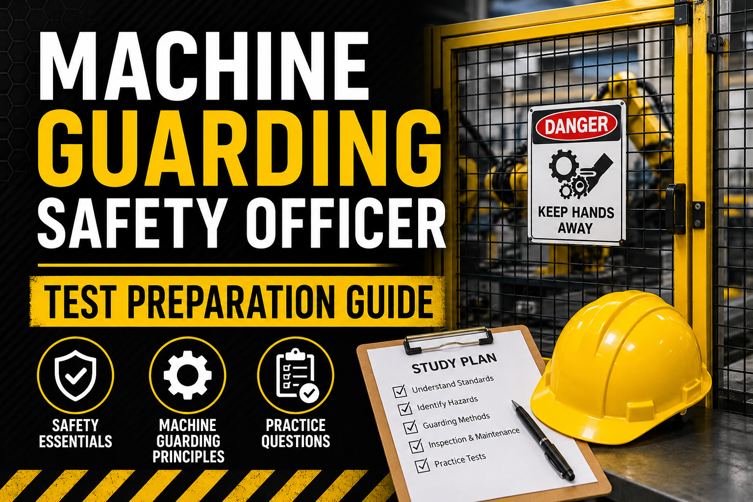 Machine Guarding Safety Officer Test Preparation Guide