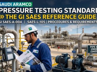 Saudi Aramco Pressure Testing Standards The GI SAES Reference Guide
