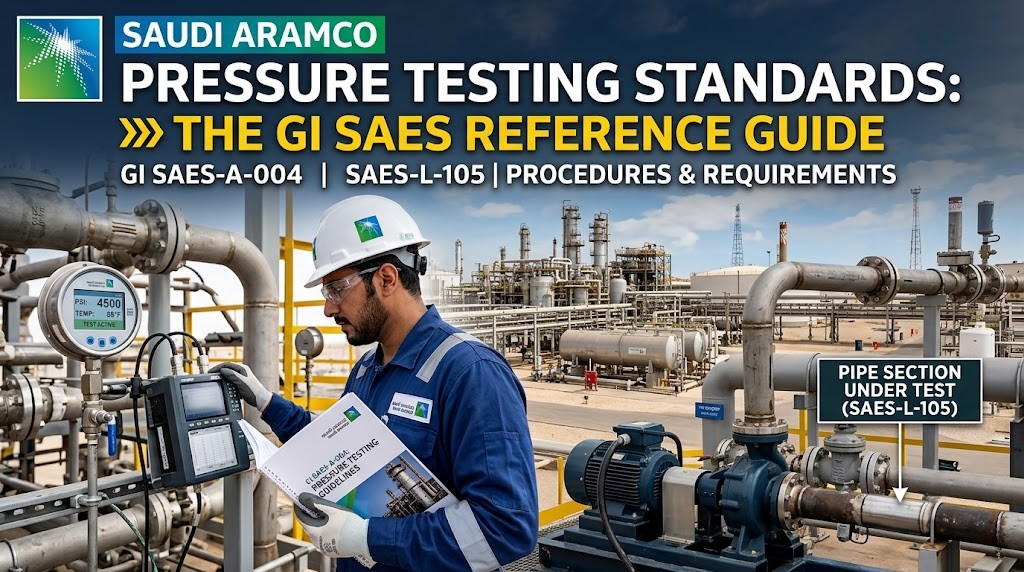 Saudi Aramco Pressure Testing Standards The GI SAES Reference Guide