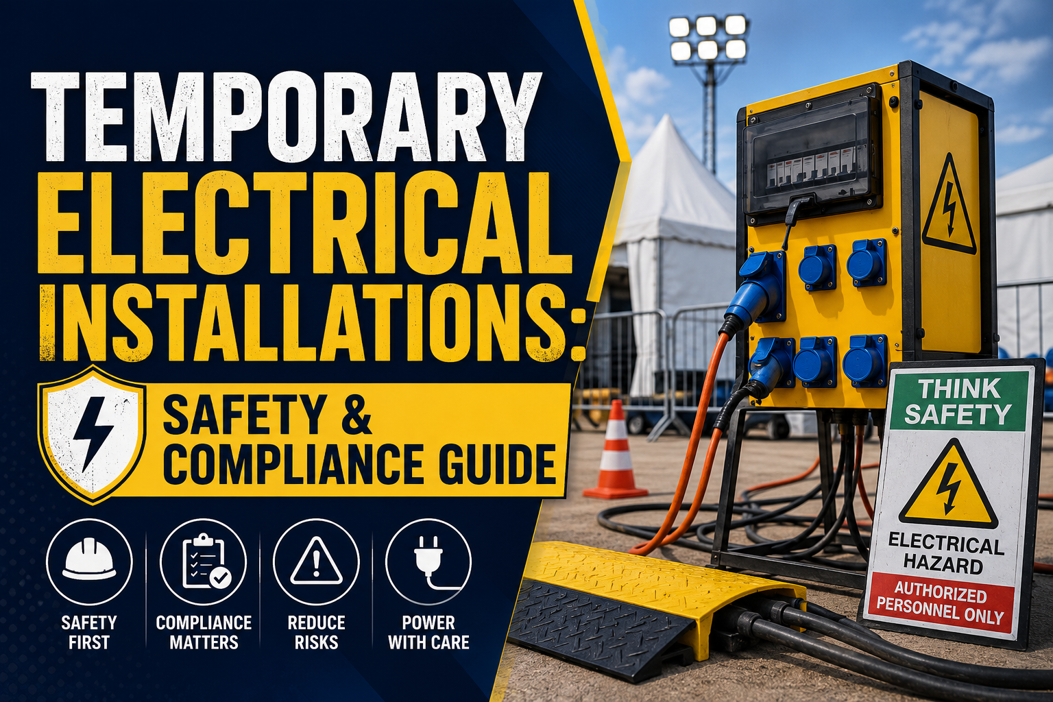 Temporary Electrical Installations Safety Guide