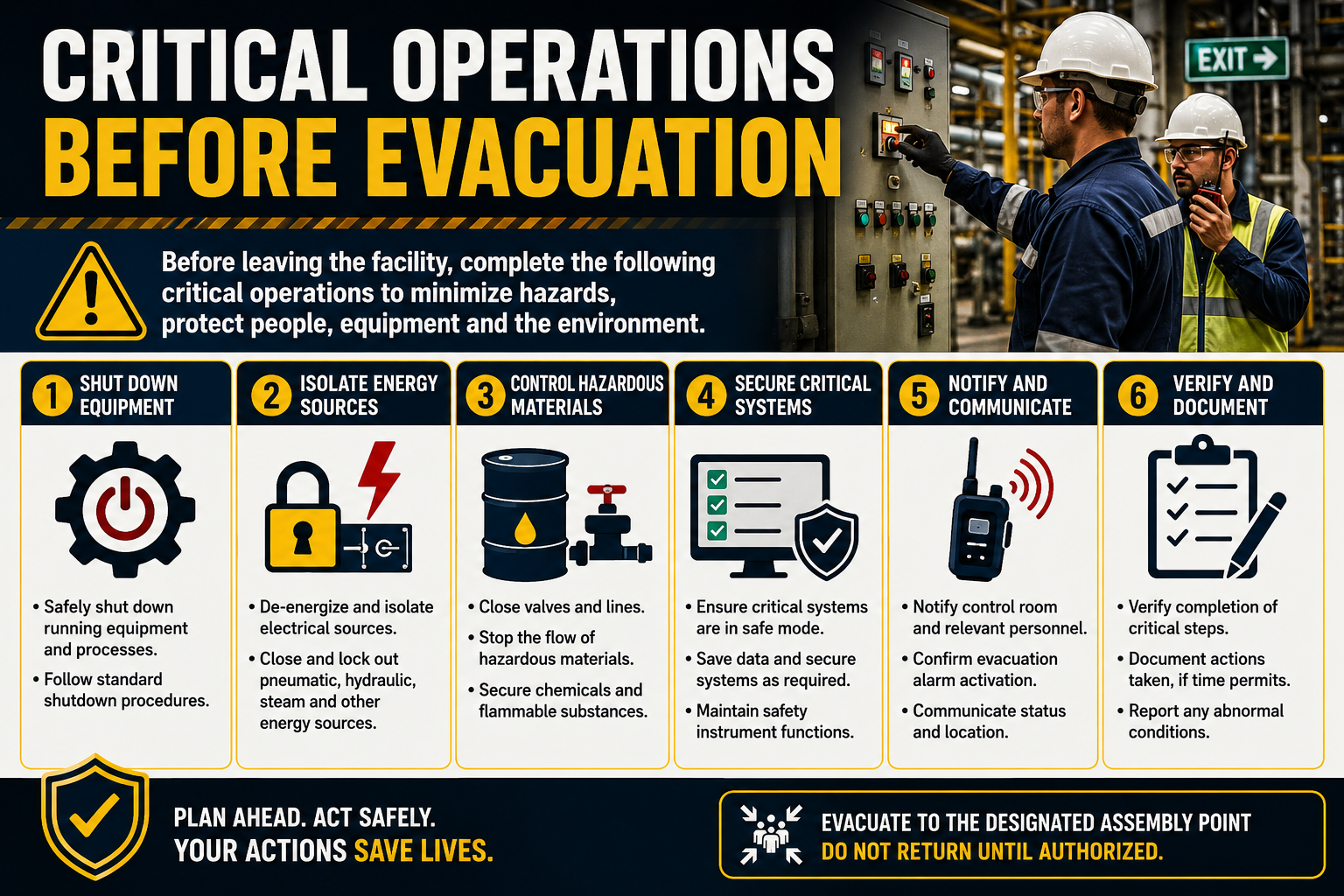 PSM emergency planning