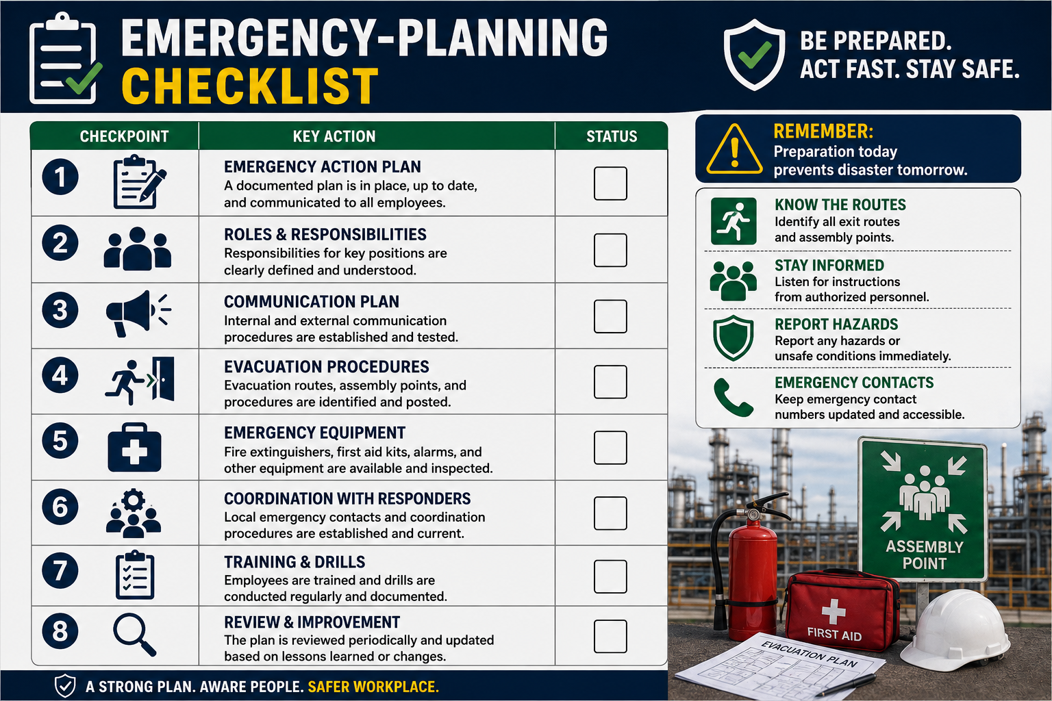 PSM emergency planning