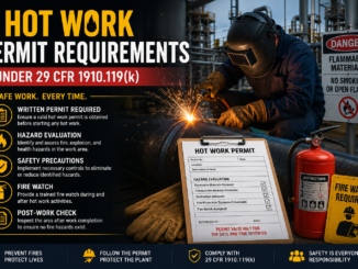 PSM hot work permit