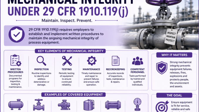PSM Mechanical Integrity