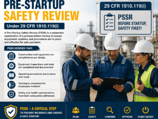 Pre-Startup Safety Review