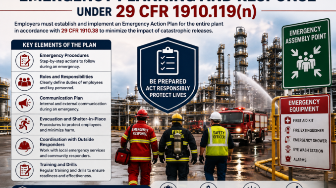 PSM emergency planning