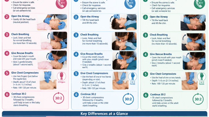 cpr for infants and children