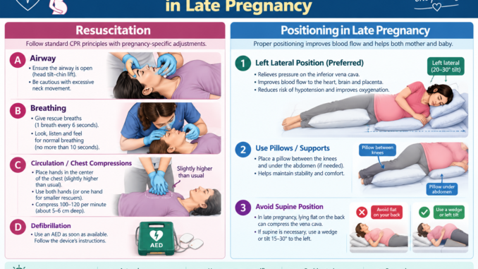 resuscitation in late pregnancy