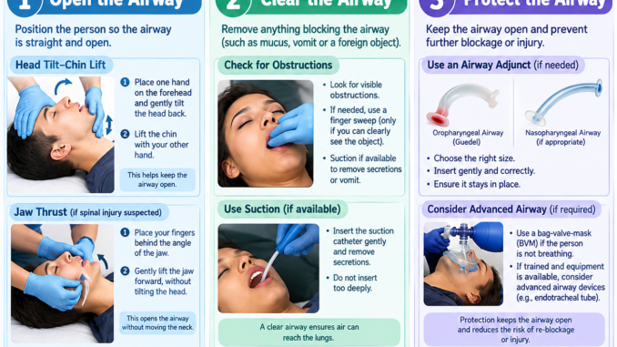 airway management first aid
