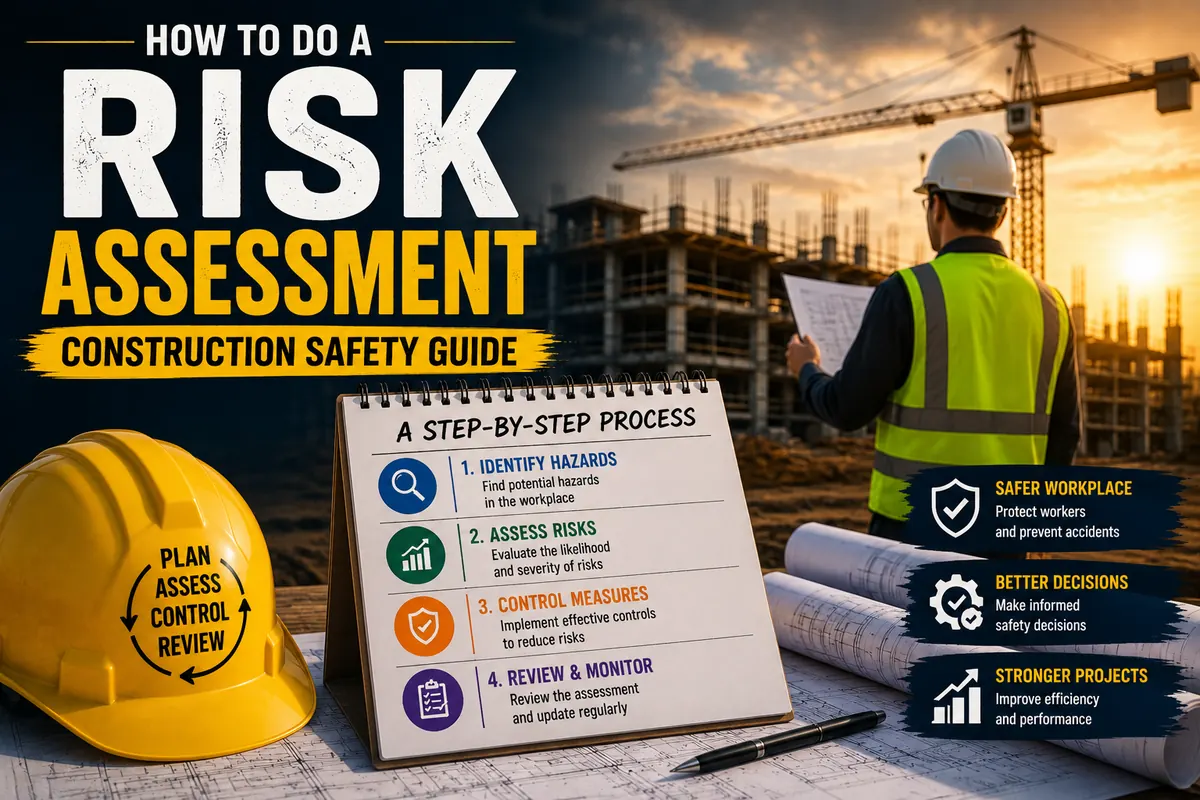 Construction safety risk assessment OSHA guide