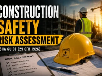 How to do a risk assessment in construction