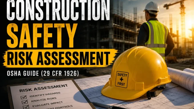 How to do a risk assessment in construction
