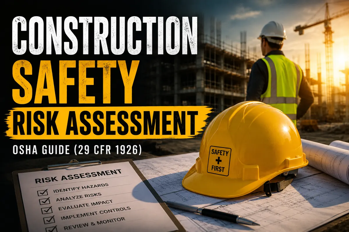 How to do a risk assessment in construction